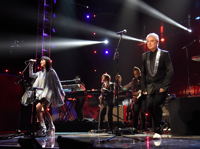 David Byrne, Kimbra, and The Roots (Photo: Rock And Roll Hall Of Fame)